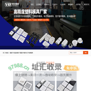 外贸墙壁开关面板塑料模具-温州恒文模具科技有限公司
