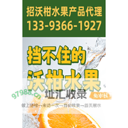 沃柑水果产品全国代理招商