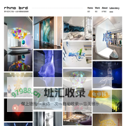 犀牛鸟艺术装置