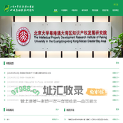 北京大学粤港澳大湾区知识产权发展研究院--首页