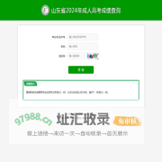 山东省2024年成人高考成绩查询