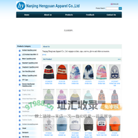 Nanjing Hengyuan Apparel Co.,Ltd - Supply hats,caps,straw hats,buckets hats,baseball cap,children top,scarfs,gloves, kerchief/,triangular bandagebags,and other accessories.
