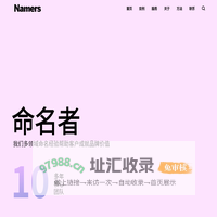 命名者-科学品牌命名-产品商标起名-塑造强势品牌基因
