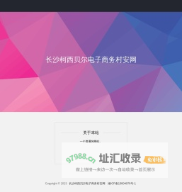 长沙柯西贝尔电子商务村安网