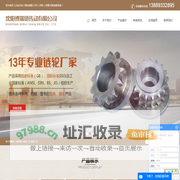 沈阳链条_链条厂家_链轮厂家_沈阳博瑞链传动有限公司