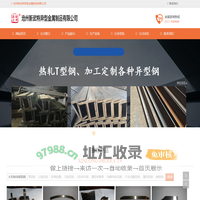 T型钢-热轧T型钢-沧州新武特异型金属制品有限公司