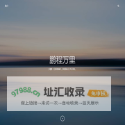 鹏程万里 – 大鹏一日同风起，扶摇直上九万里。