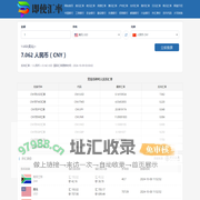 美元兑人民币汇率_美元欧元英镑最新外汇牌价_即使（阐亦）汇率网