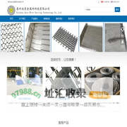 泰州安东金属网科技有限公司 - 波浪形平衡式网带,齿轮驱动式波浪形平衡,链条驱动式网带,重叠式网带,直线穿丝负重式网带